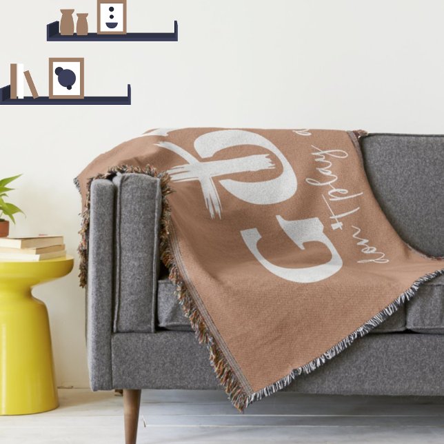 Manta Dios no juegue sobre mí, regalo para las mujeres (Christina Woven Blanket for Women, Nurse, Mom, Grandma, Bible Verse Blanket Christmas Gift for Her )