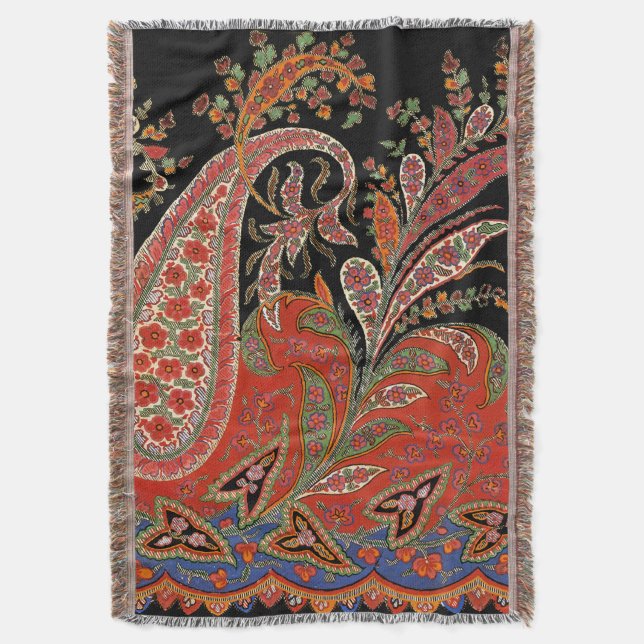 Manta Diseño #5 de Paisley en SusieJayne (Frente vertical)