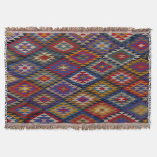 Manta Diseño Boho Kilim Marroquí