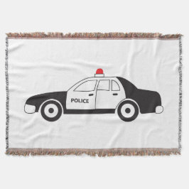 Manta Diseño de coches de policía de juguete