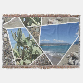 Manta Diseño de Collage mediterráneo