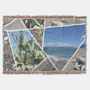 Manta Diseño de Collage mediterráneo