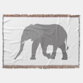 Manta Diseño de elefantes