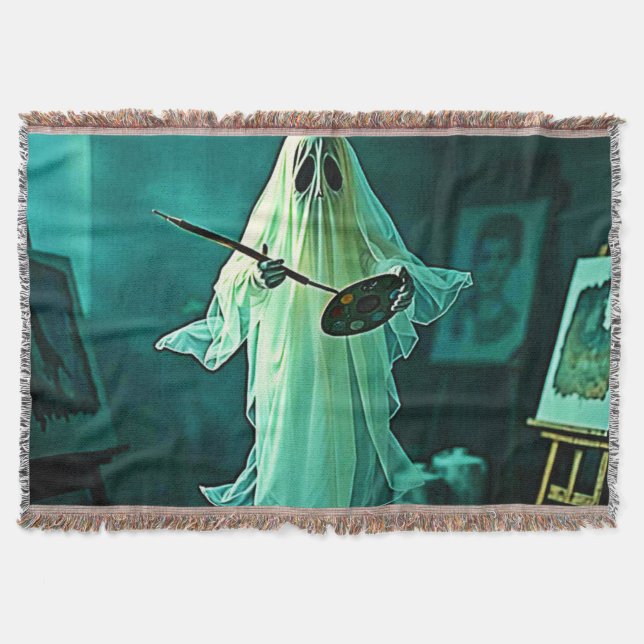 Manta Diseño de estudio de artista fantasma (Anverso)