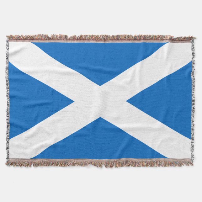 Manta Diseño de la bandera de Escocia (Anverso)