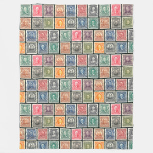 Manta - diseño de los sellos del vintage - sellos