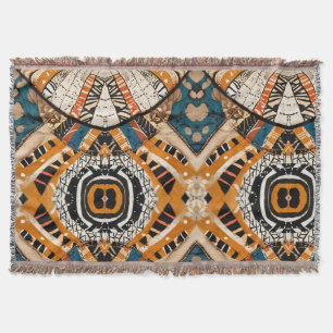 Manta Diseño lujoso multicolor caribeño