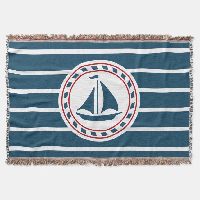 Manta Diseño náutico (Anverso)