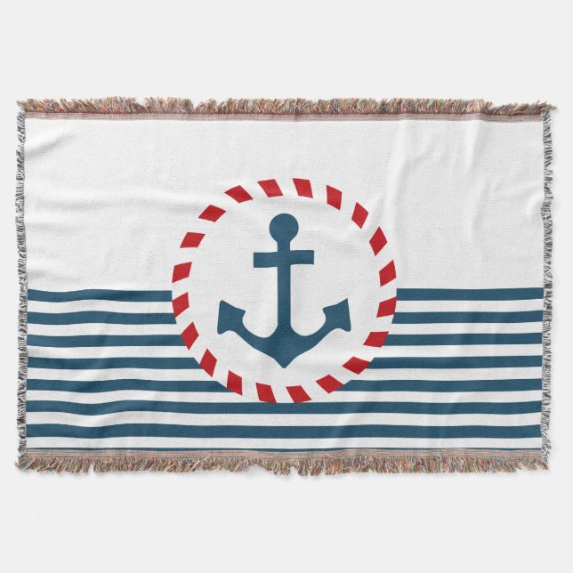 Manta Diseño náutico (Anverso)
