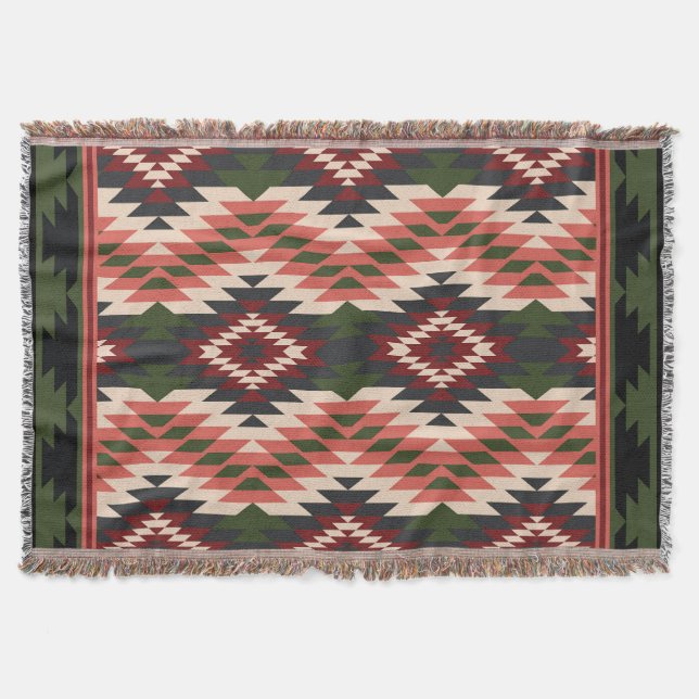 Manta Diseño Navajo -11 (Anverso)