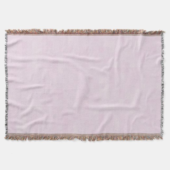 Manta diseño rosa claro minimalista (Anverso)