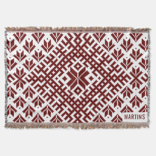 Manta Diseño tradicional de Auseklis en Letonia