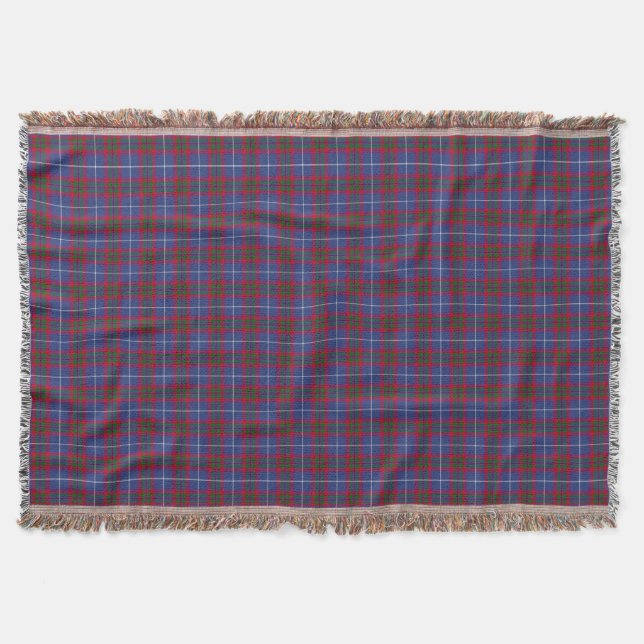 Manta Distrito de Edimburgo Tartan Throw Blanket (Anverso)