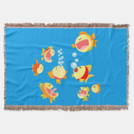 Manta Diversión En El Depósito De Pescado (Pescado Perso