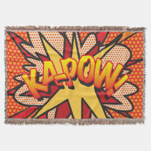 Manta Diversión KAPOW Arte Pop de Cómic Retro