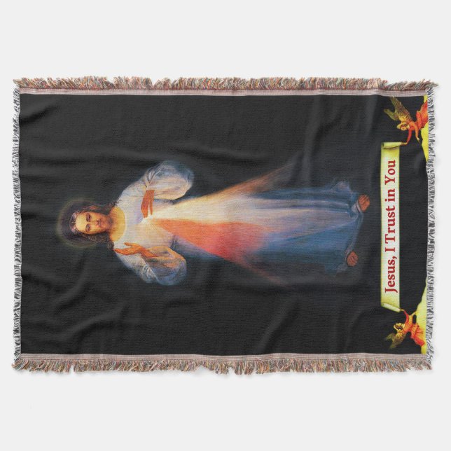 Manta Divina Misericordia Jesús Faustina 02 2020 (Anverso)