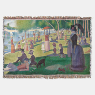 Manta Domingo en la pintura de La Grande Jatte Seurat