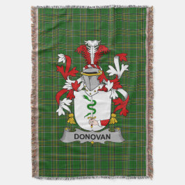 Manta Donovan irlandés o O_Donovan escudo familiar de ar