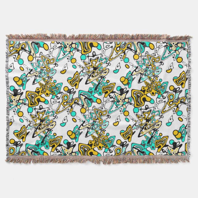 Manta Doodle, abstracto, creativo (Anverso)