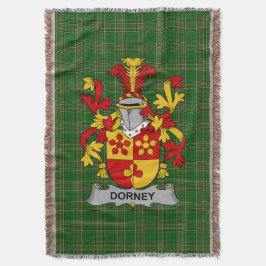Manta Dorney irlandés o O_Dorney Escudo familiar de arma