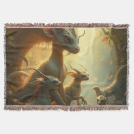 Manta „Drachenmutter im goldenen Wald“