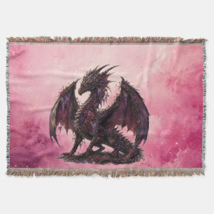 Manta Dragón Flor Dragón de Fantasía Botánica