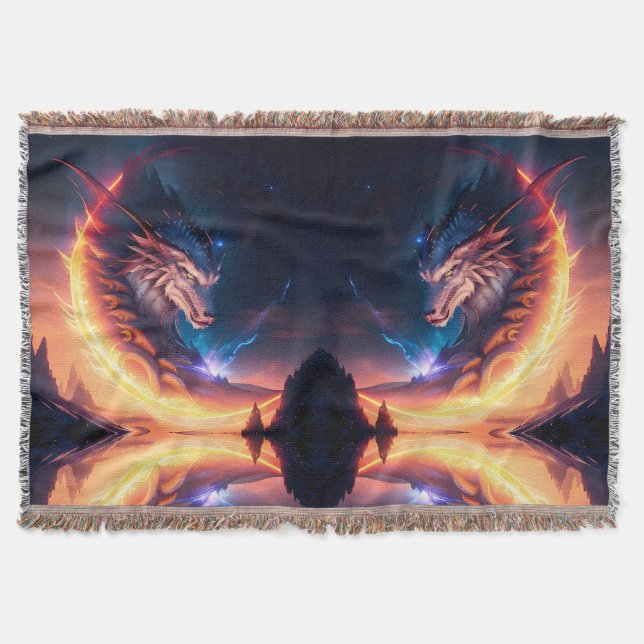 Manta Dragon Scape Fire Night (Anverso)