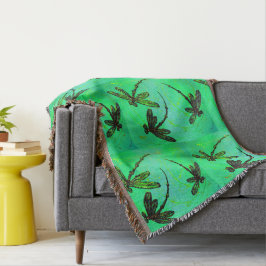 Manta Dragonflies Gorgeous Green & Turquoise Twist