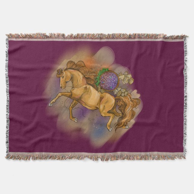 Manta Dream Catcher Sorrel Horse (Anverso)