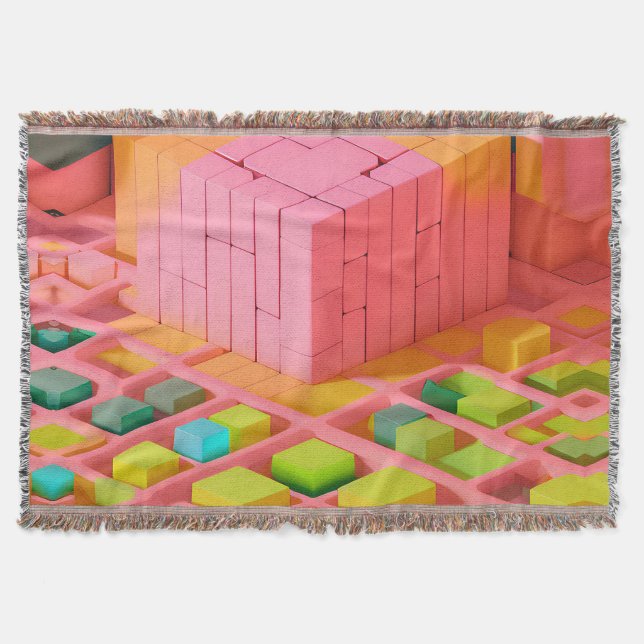 Manta Dulce de colores vivos (Anverso)