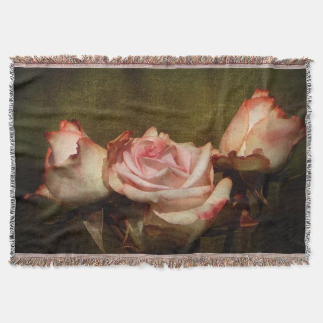 Manta Dusty Rosa Throw Blanket (Anverso)