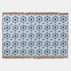 Manta Ecos andaluces: Geometría Boho Marroquí