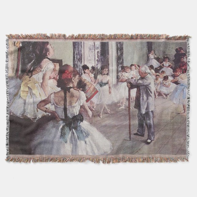 Manta Edgar Degas La Clase De Baile (Anverso)