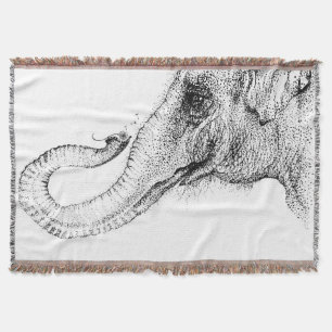 Manta El 100% fiel de un elefante por Inkspot
