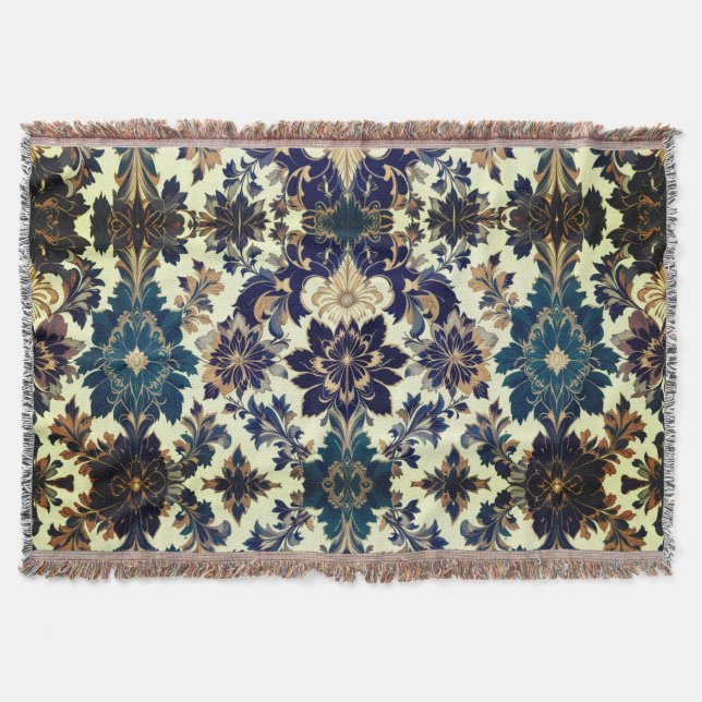 Manta El ánimo floral del renacimiento (Anverso)