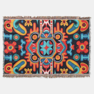 Manta El arte huichol de México