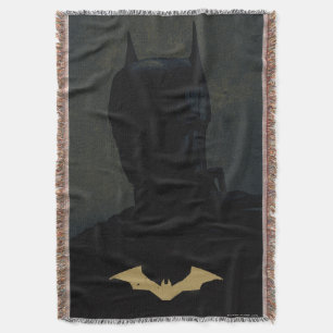 Manta El Batman con el símbolo de la muralla de oro