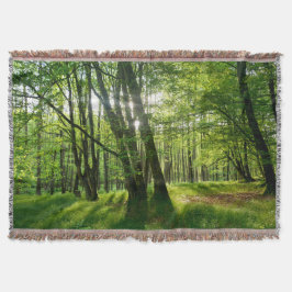 Manta El bosque en primavera