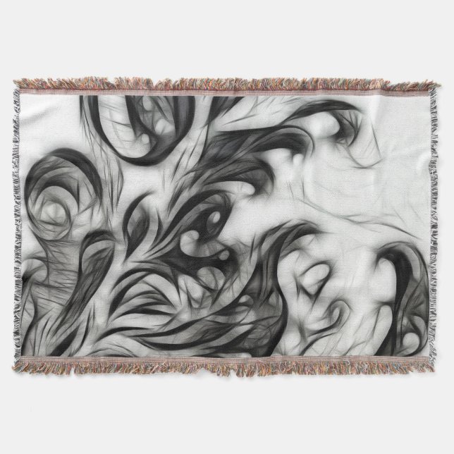 Manta El brillante inverso floral (Anverso)