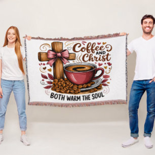 Manta El Café Y Cristo Calientan Al Alma