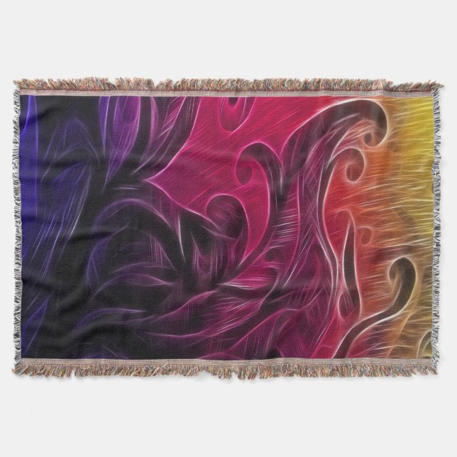 Manta El colorido jardín (Anverso)