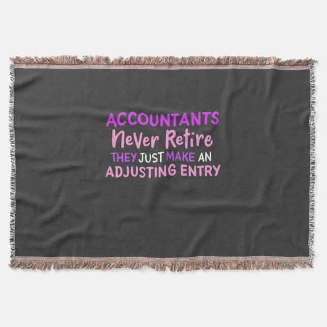 Manta El contable nunca se retira (Anverso)