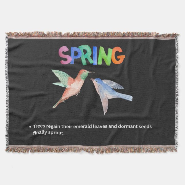 Manta El Despertar: Un Tributo Visual a la Primavera (Anverso)