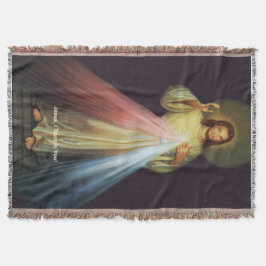 Manta El Divino Jesús de Mercy Blanket