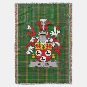 Manta El escudo de armas Allen Crest Ireland