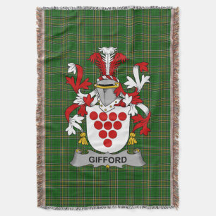 Manta El Escudo de Armas Gifford Irlandés Crest Irlanda