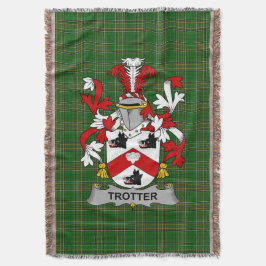 Manta El escudo de armas irlandés de trotter Crest Irlan