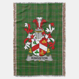 Manta El escudo de armas irlandés Kingston Crest Irlanda