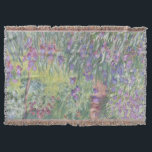 Manta El jardín del artista en Giverny por Claude Monet<br><div class="desc">El Artist's Garden, situado en Giverny, está decorado con productos caseros de Claude Monet y está inspirado en el famoso jardín del pintor, que ha sido fuente de inspiración para muchas de sus obras maestras. Con una paleta neutra que exuda una sensación de calma y tranquilidad, estos productos traen la...</div>