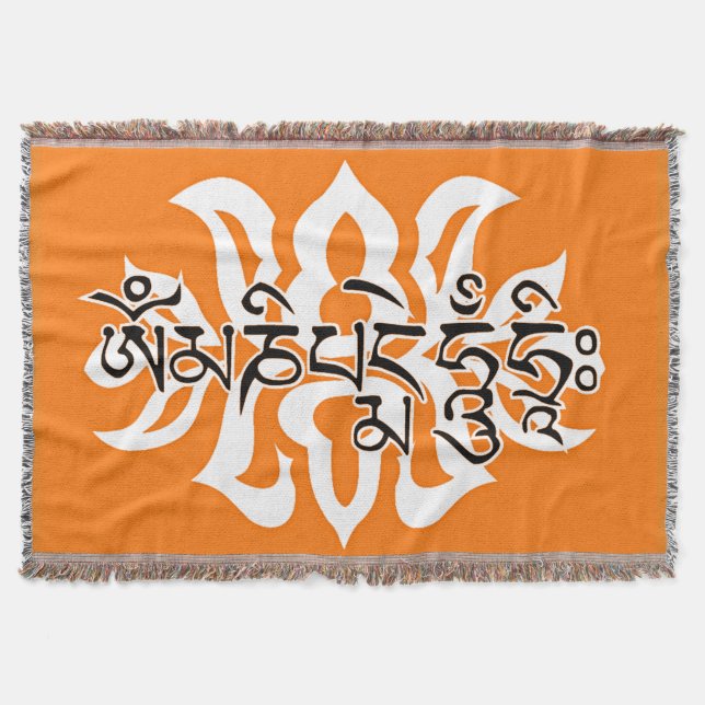 Manta El Ni espiritual tibetano de las mamáes del hogar (Anverso)